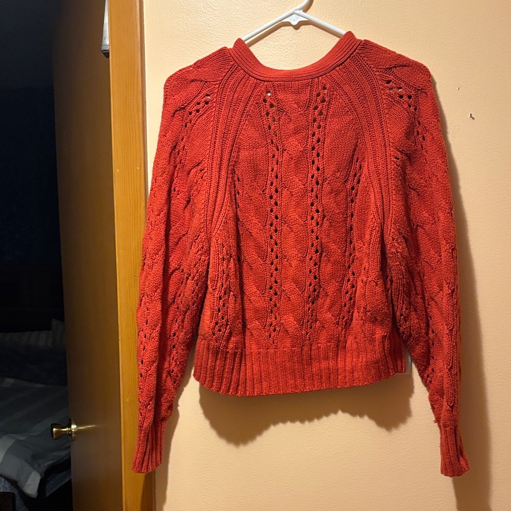 Universal Thread Red Knit Cardigan - Picture 4 of 5